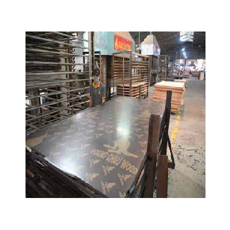 Waterproof 18mm Industrial Hardwood Birch Veneer Boards E1 E2 Decking with Film Faced Plywood Construction Formwork