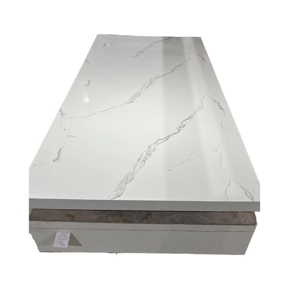Hot selling Marble alternative PVC marble sheet coated with UV for interior decoration