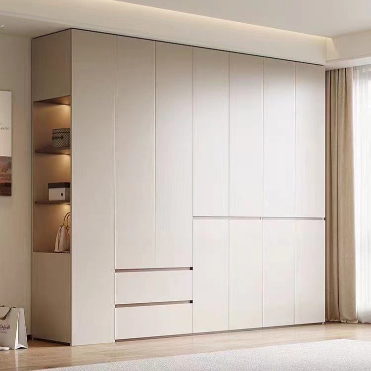 Moisture-Proof 18mm Melamine Boards for Kitchen Cabinets E1/E0 Glue Raw Plain MDF Board