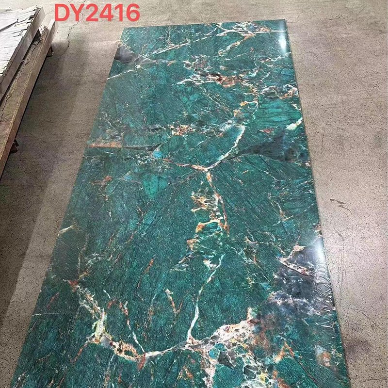 PVC marble wall panels Glossy matt classic golden color marble sheet & other panels for home decoration modern