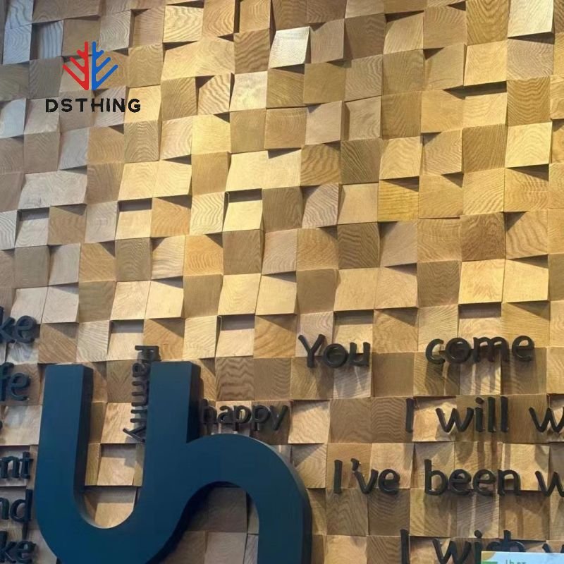 AISEN DSTHING Import And Export Quality Feature Decorative Solid Wood Panel Wall Decor