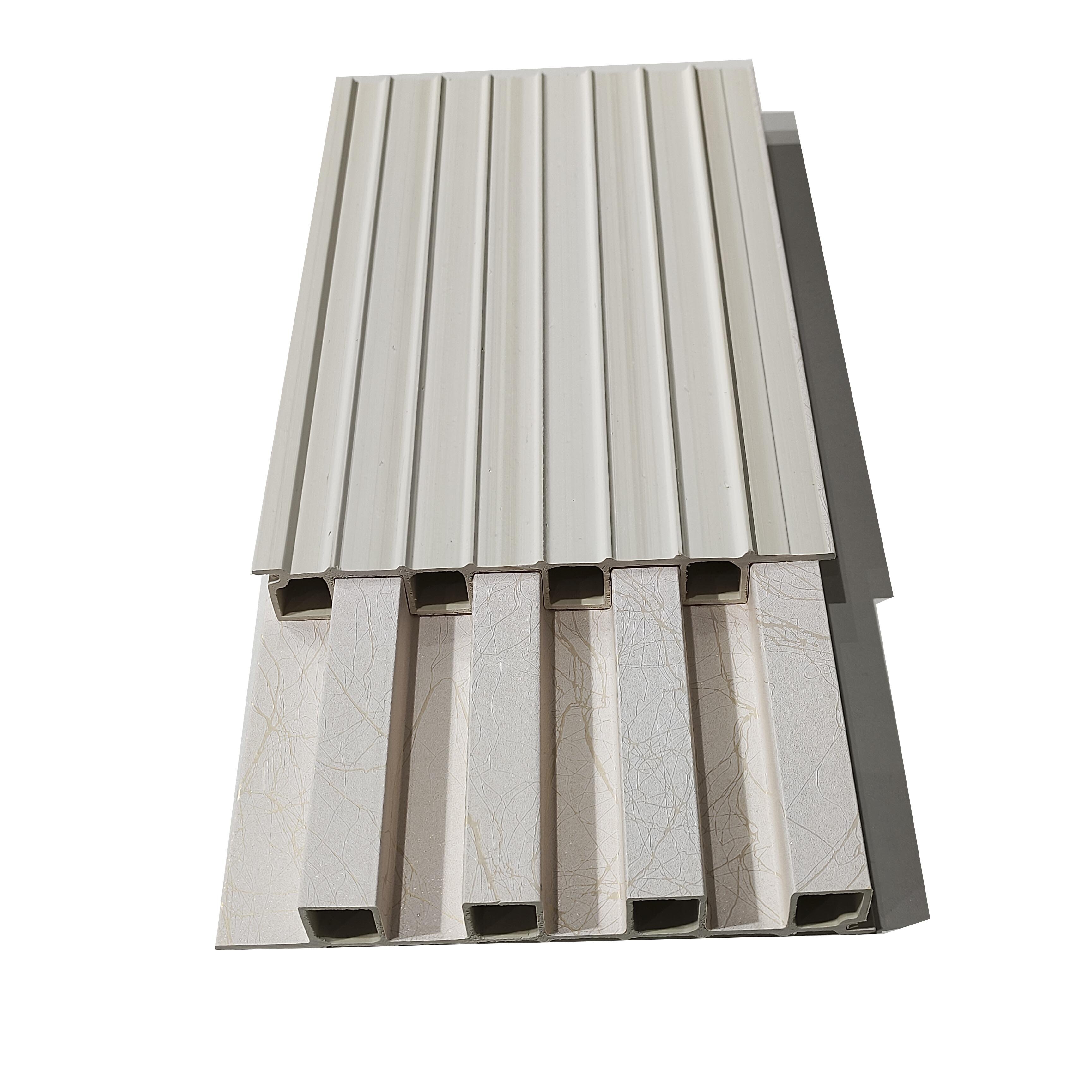 New Material Indoor Wall Decoration Fluted Wall Board WPC Interior Wall Panel