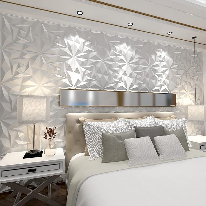 High Quality hotel home decoration 3D pvc relief effect Backdrop Wall Panels 1mm thickness