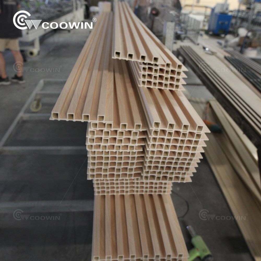 factory fire retardant slatted wpc panel for interior wpc wall panel and fluted wall panel wpc