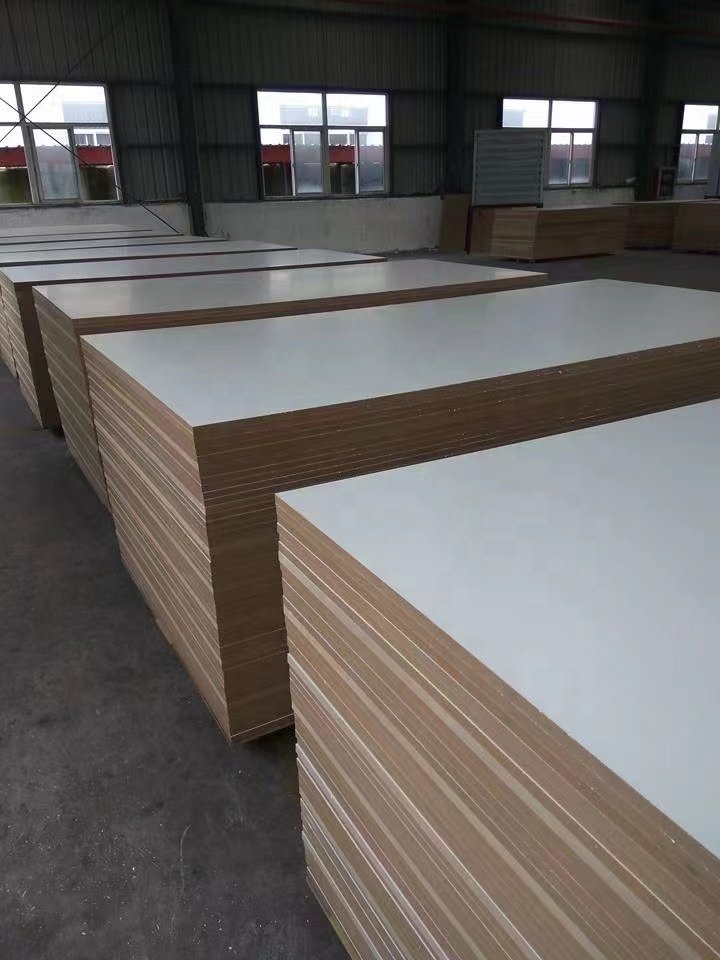 Factory direct melamine MDF plywood panel board for home office decoration