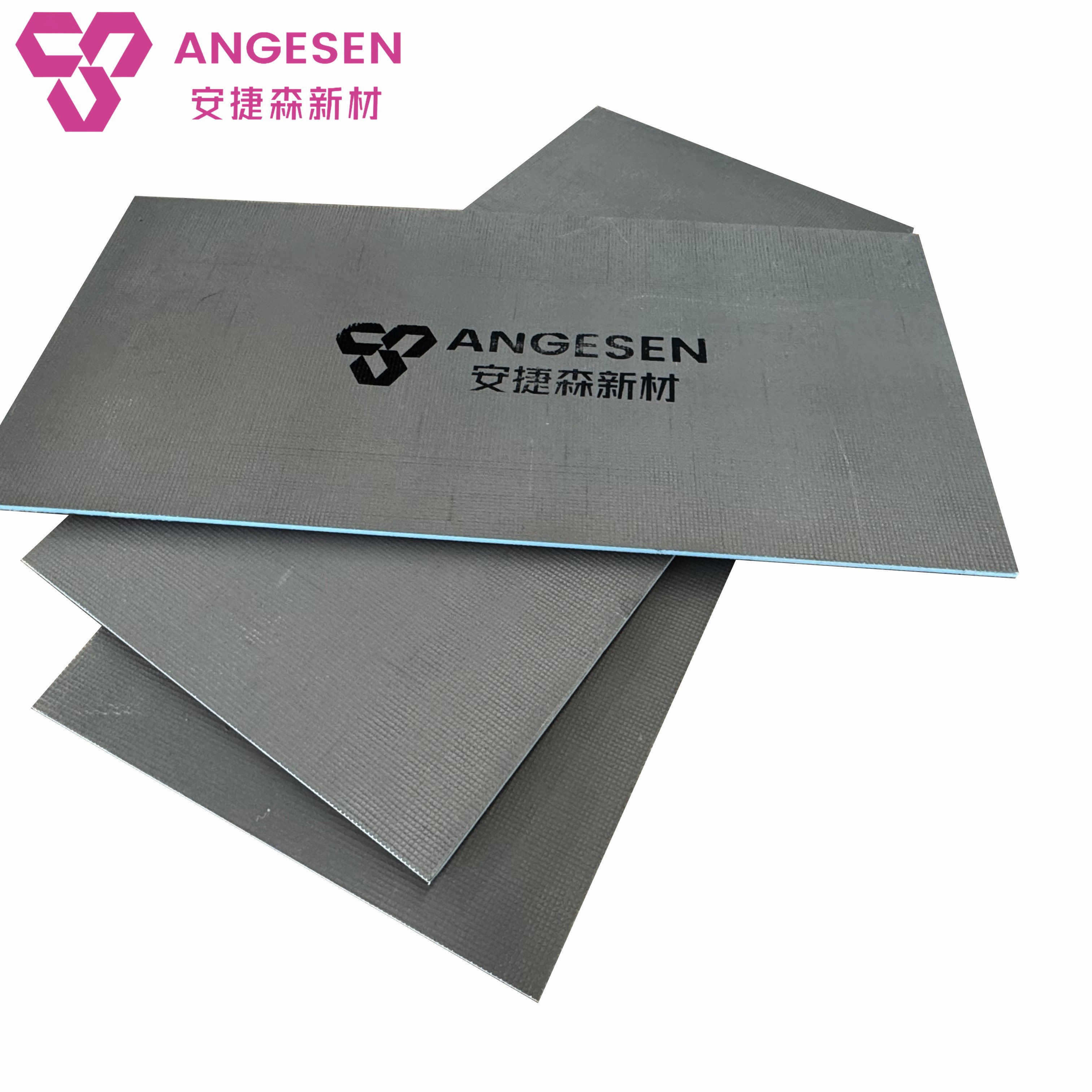 Angesen Custom Logo Polystyrene Waterproof Thermal Insulation Tile Backer Board