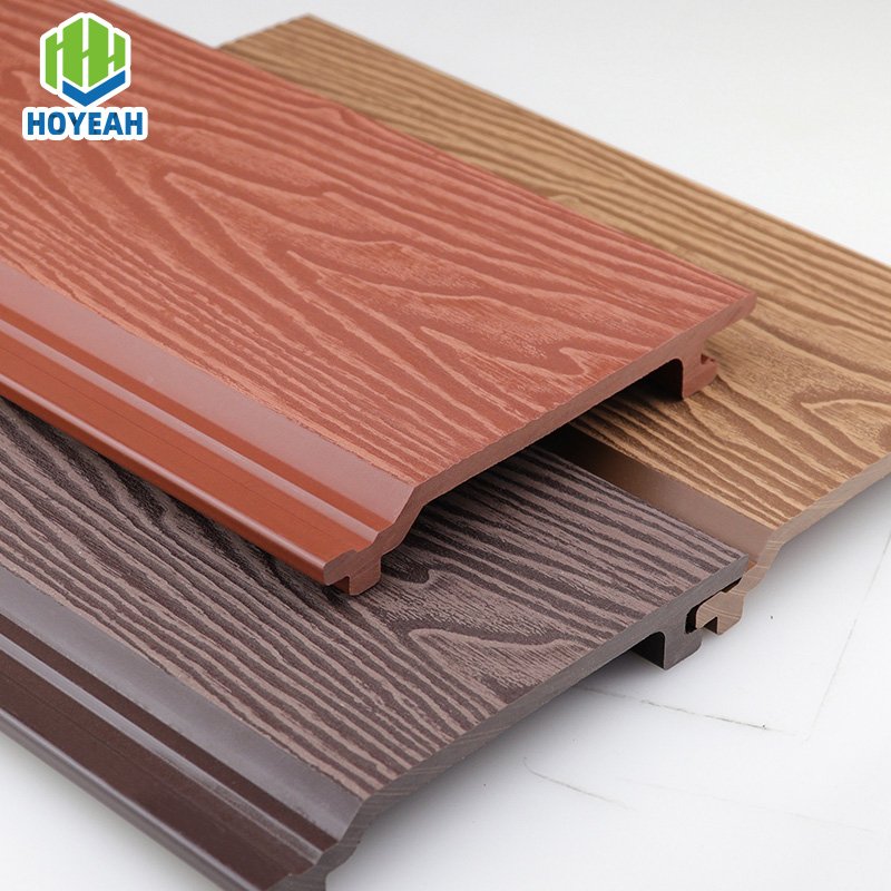 Own factory solid wood 3D interior room lath wood cladding decorative wall panel Wooden Grain Exterior Cladding Siding