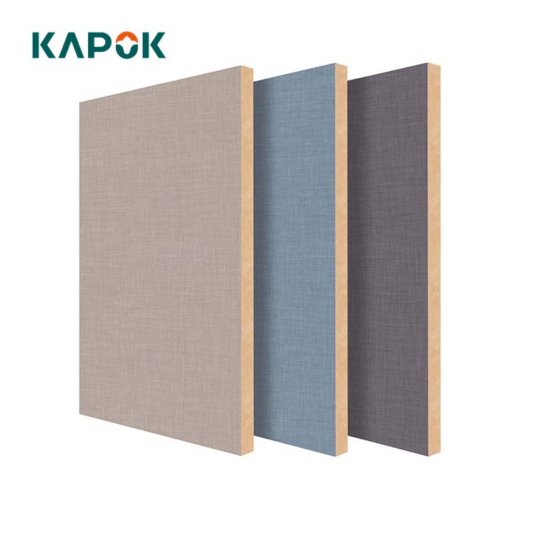 KAPOK melamin lamin board 3mm 6mm 12mm 15mm 16mm 18mm 25mm melamin mdf board