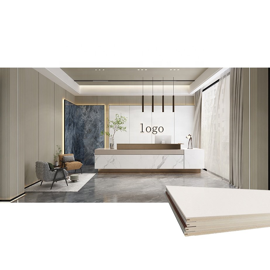 Wood Grain Fiber Cement Look Easy Install 3D PVC WPC Wall Cladding Board