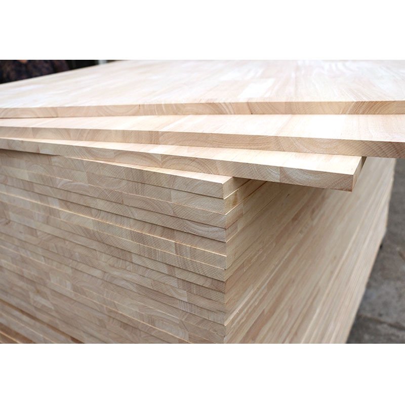 Factory direct sale for Furniture high quality 4*8 ft Poplar Pine Rubber Oak wood board solid wood board