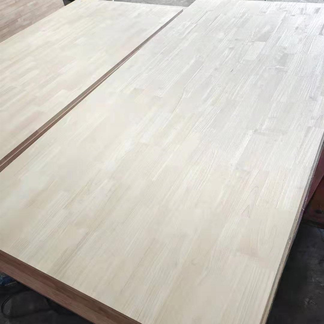 Factory direct sale for Furniture high quality 4*8 ft Poplar Pine Rubber Oak wood board solid wood board