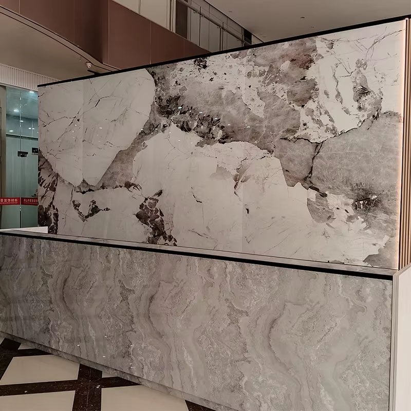 Coextruded Wall Panel Wood Veneer Background Wall Ceiling Pvc Panel Charcoal Wall Board For Houses' Interior Veneer Decorations