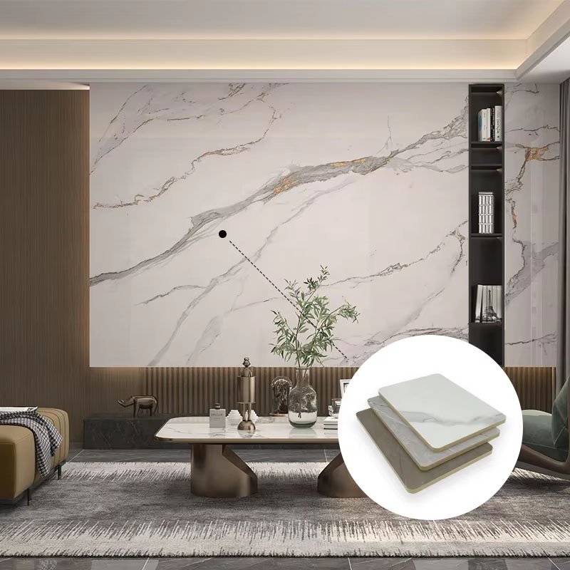 Coextruded Wall Panel Wood Veneer Background Wall Ceiling Pvc Panel Charcoal Wall Board For Houses' Interior Veneer Decorations