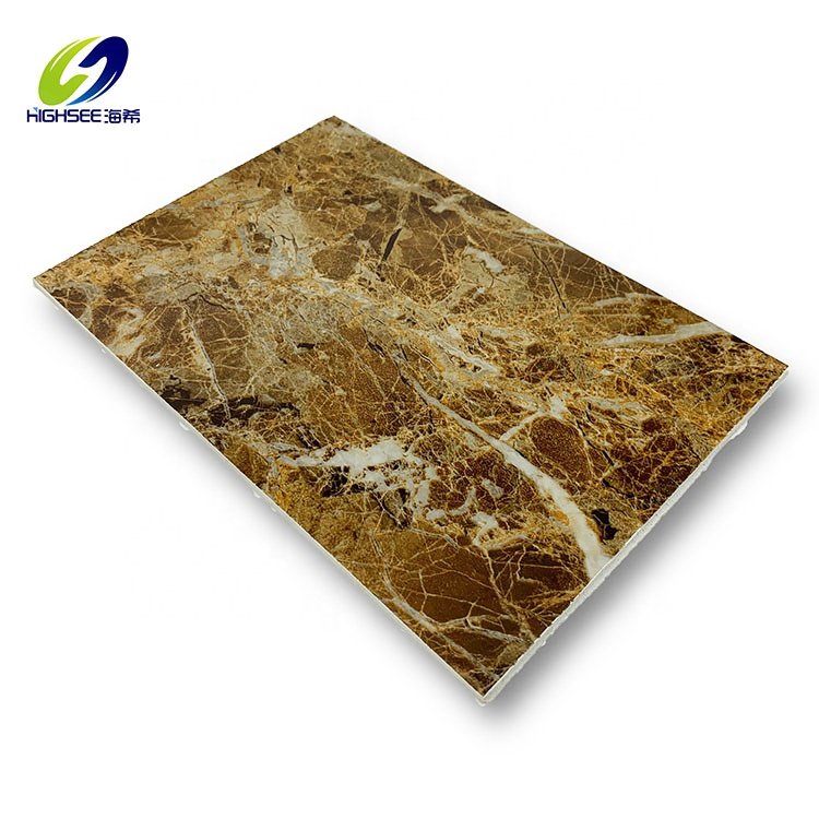 natural stone color panel home decoration plastic sheets uv marble board