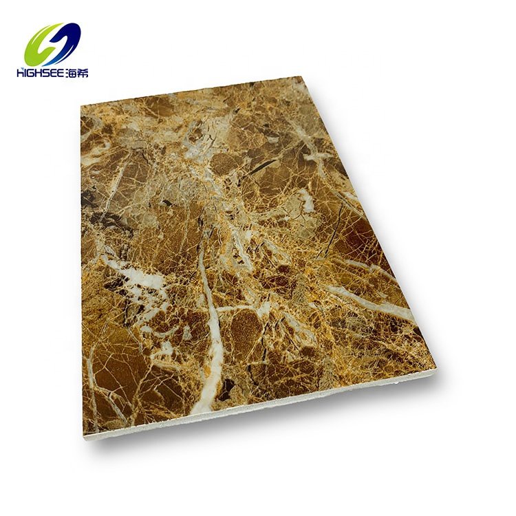 natural stone color panel home decoration plastic sheets uv marble board