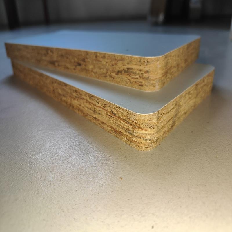 Solid wood particle board paint-free board particleboard melamine veneerwhite furniture wardrobe wood plank