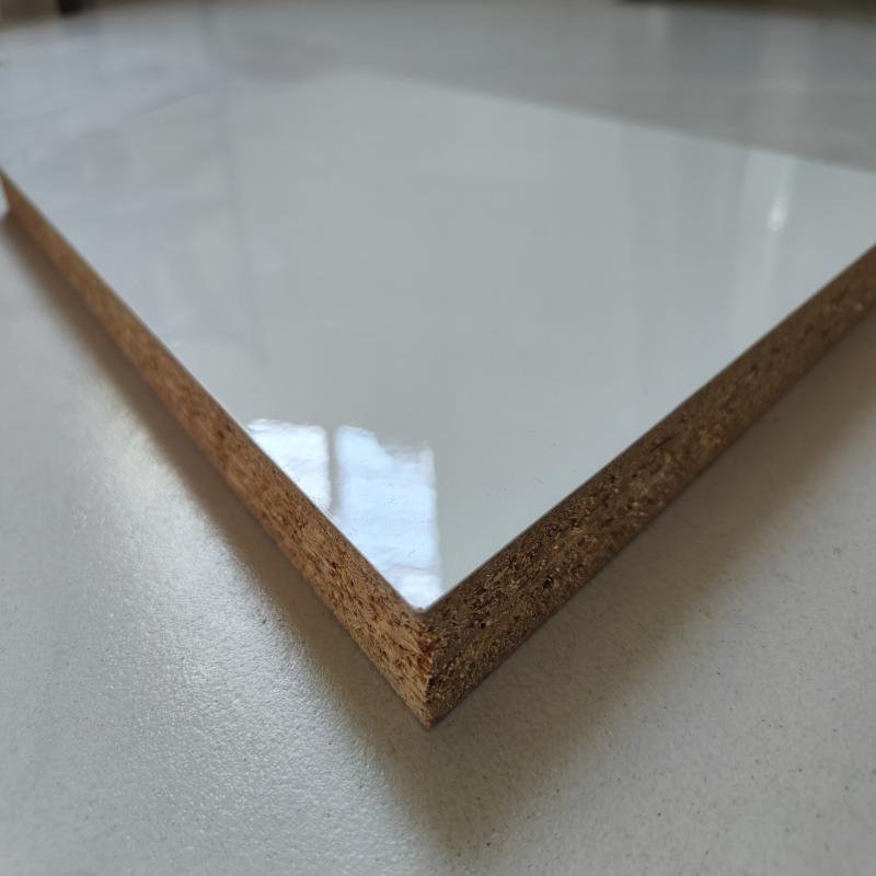 Solid wood particle board paint-free board particleboard melamine veneerwhite furniture wardrobe wood plank