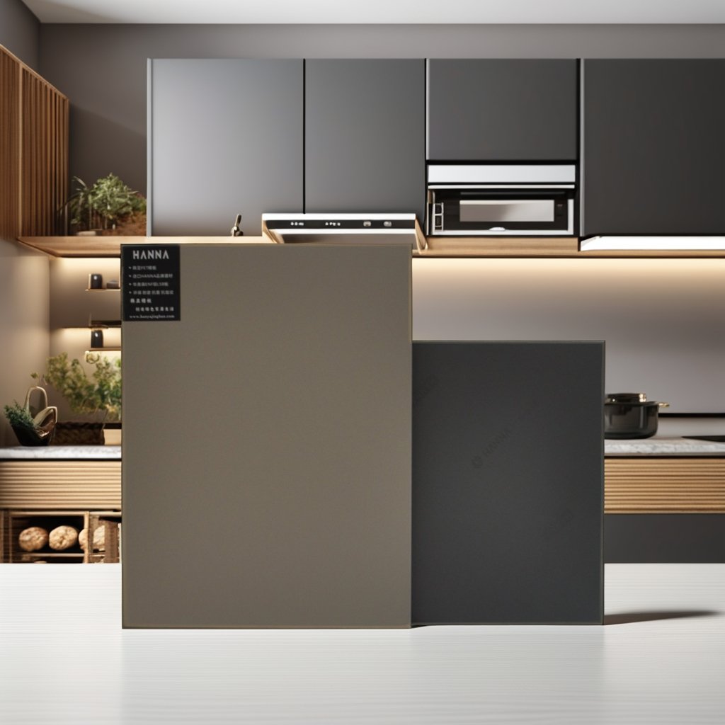 E0 Super Matte 18mm High Gloss Moisture-Proof PET Laminated Particle Board for Kitchen Cabinets for Apartments