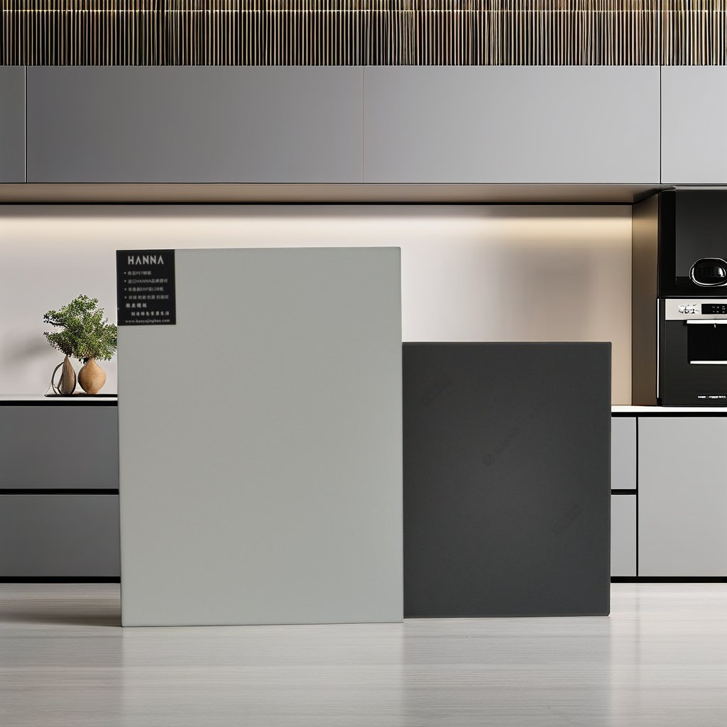 E0 Super Matte 18mm High Gloss Moisture-Proof PET Laminated Particle Board for Kitchen Cabinets for Apartments