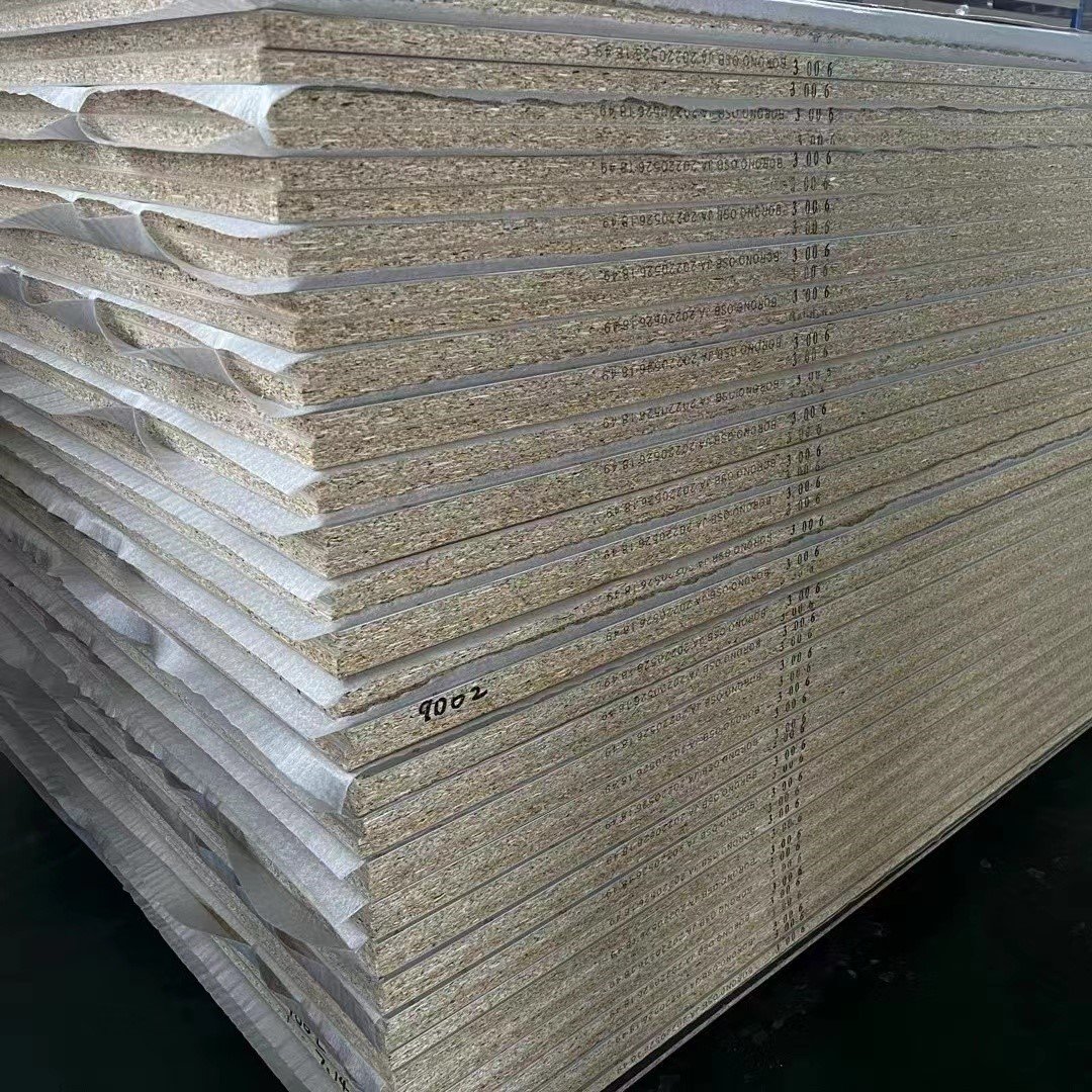 E0 Super Matte 18mm High Gloss Moisture-Proof PET Laminated Particle Board for Kitchen Cabinets for Apartments