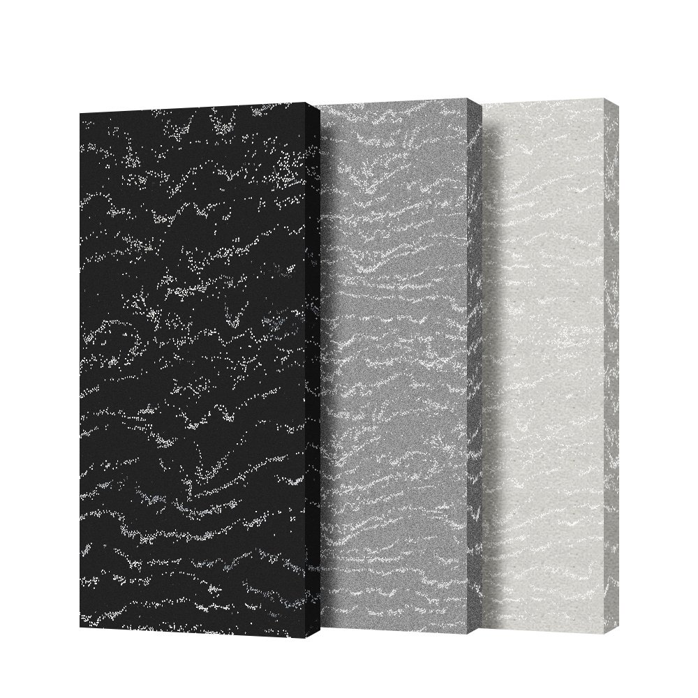 New Type White Translucent Art Cement Fiber Optic Concrete Panel for House Office Villa Exterior Wall Siding Bars Board