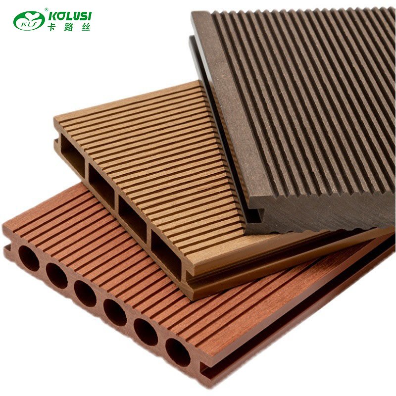 Outdoor No Gap Wpc Flooring Wood Plastic Composite Board decking tiles For Swimming Pool And Patio