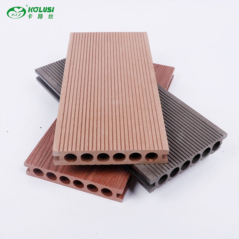 Outdoor No Gap Wpc Flooring Wood Plastic Composite Board decking tiles For Swimming Pool And Patio