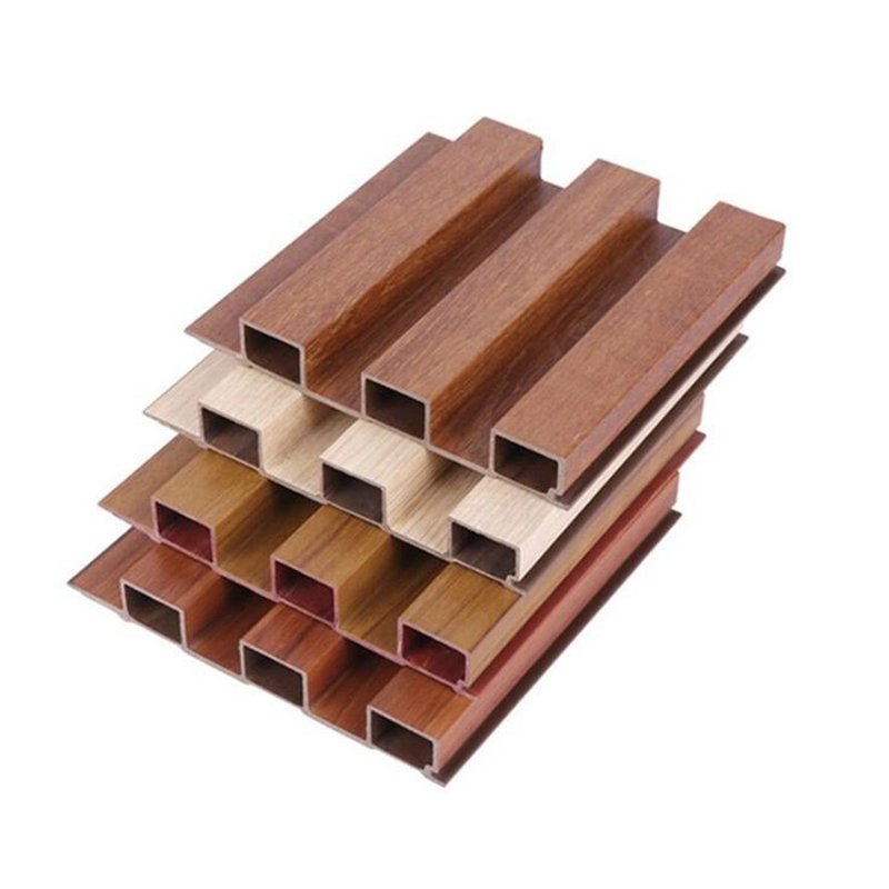 Waterproof easy to install durable wpc slat grille wall panels & boards for decoration wall 3d panel for house interior