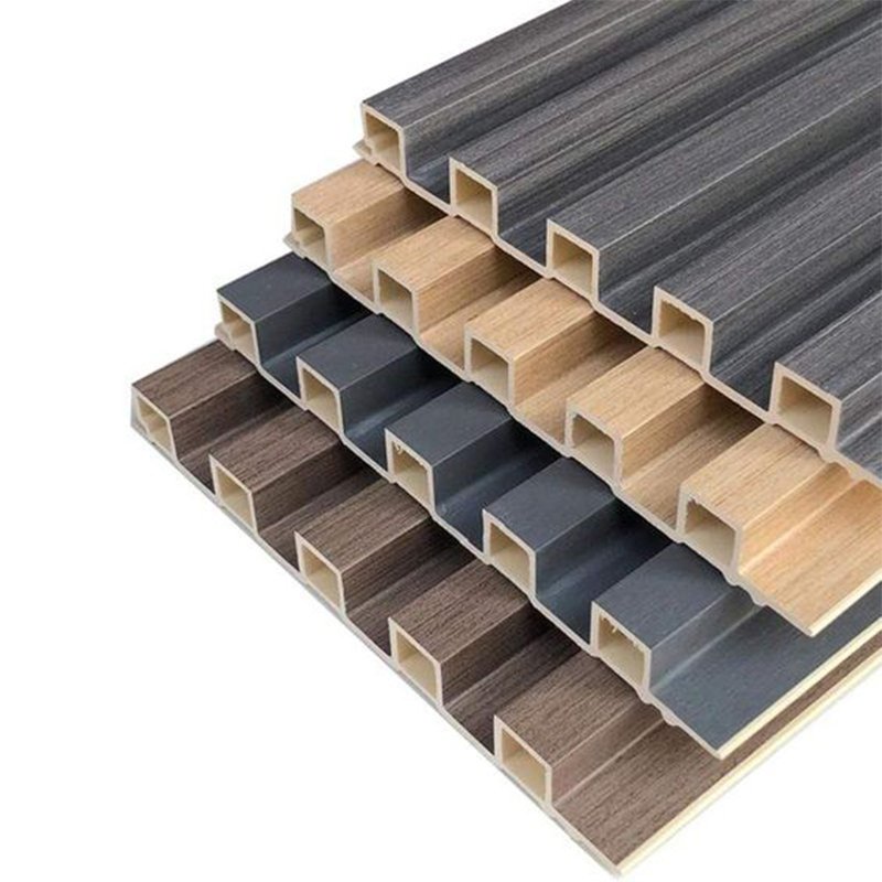 Waterproof easy to install durable wpc slat grille wall panels & boards for decoration wall 3d panel for house interior