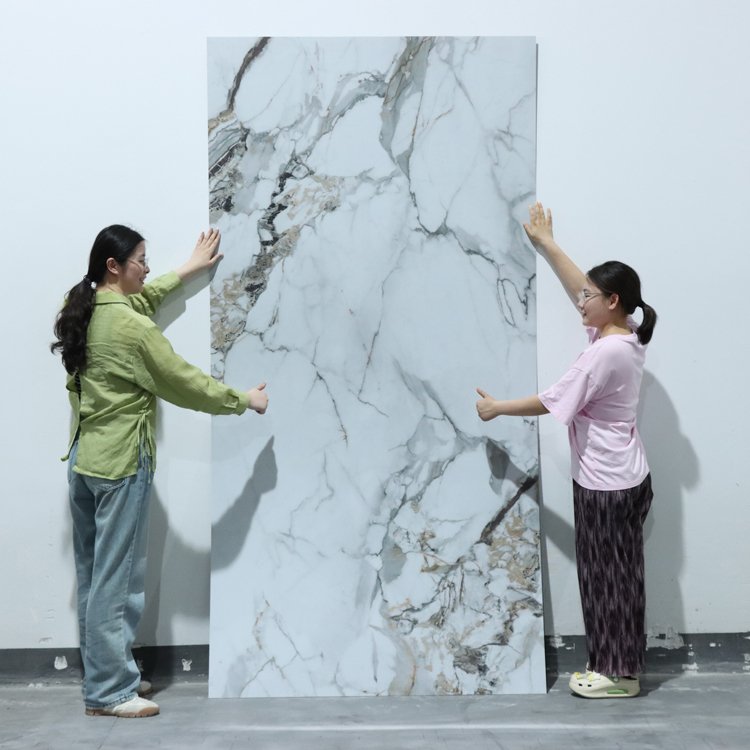 1220*2440*3mm UV Board Waterproof Plastic Sheet High Glossy PVC UV Marble Sheet for Wall Decoration