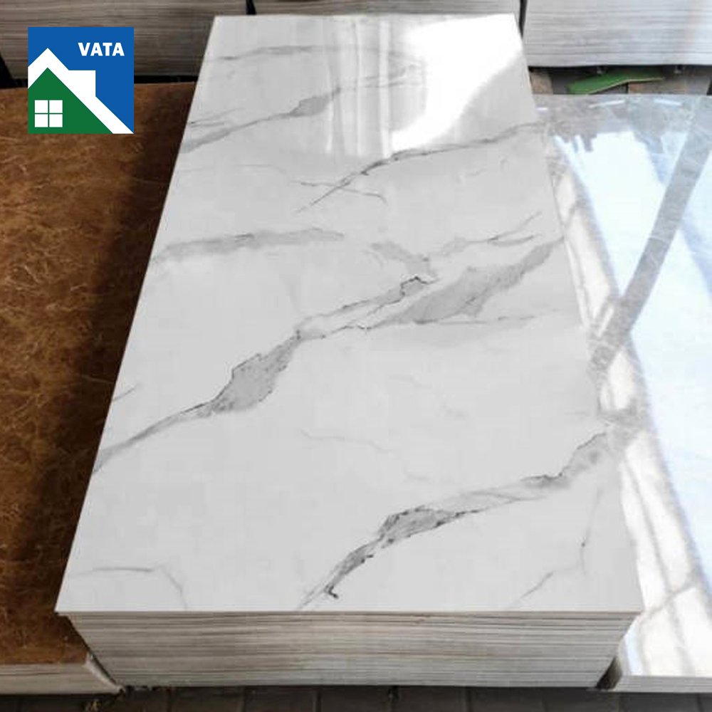 1200*2400 4x8ft Decorative UV Panels High Quality PVC UV Marble Sheet Plastic PVC Sheet for Wall Panel