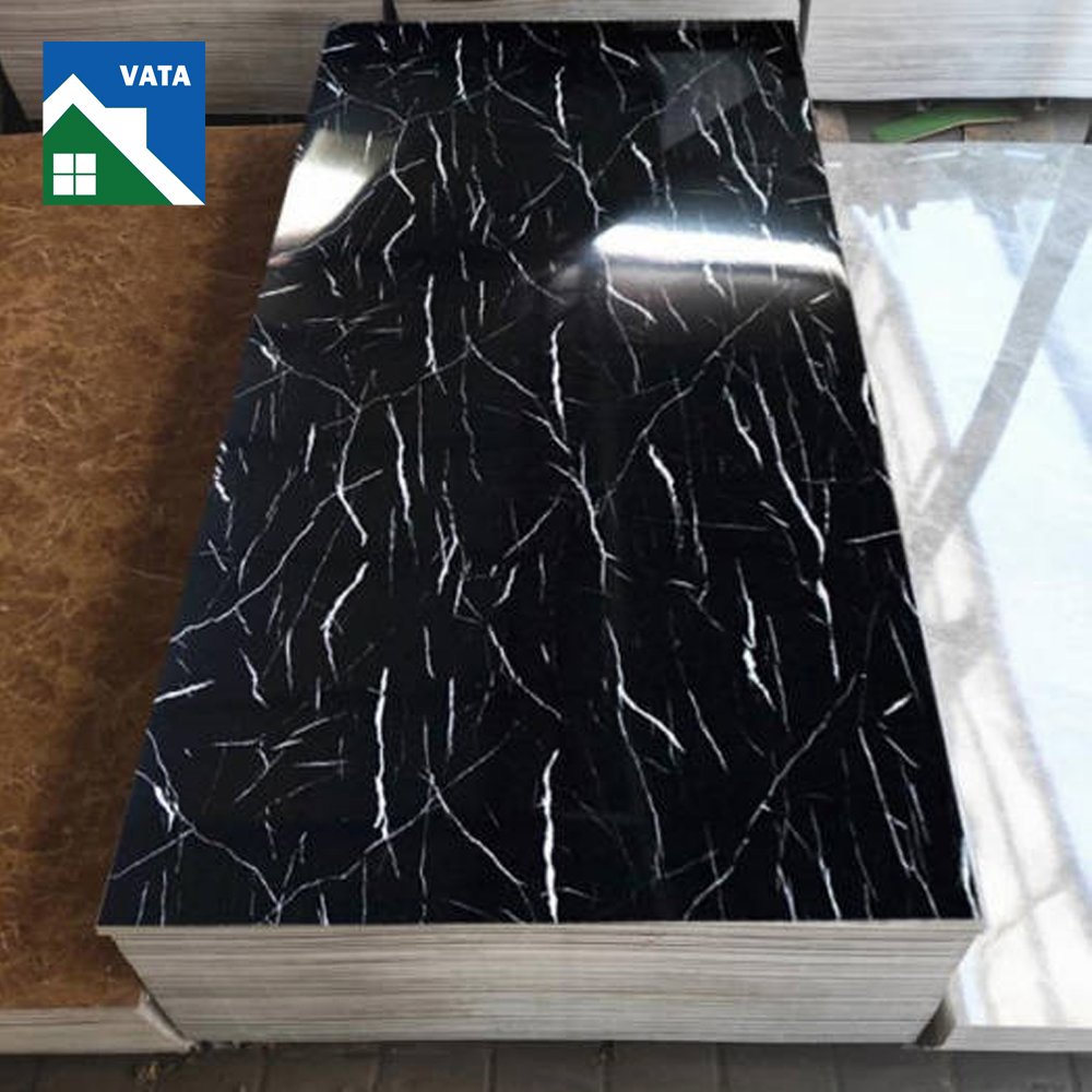 1200*2400 4x8ft Decorative UV Panels High Quality PVC UV Marble Sheet Plastic PVC Sheet for Wall Panel