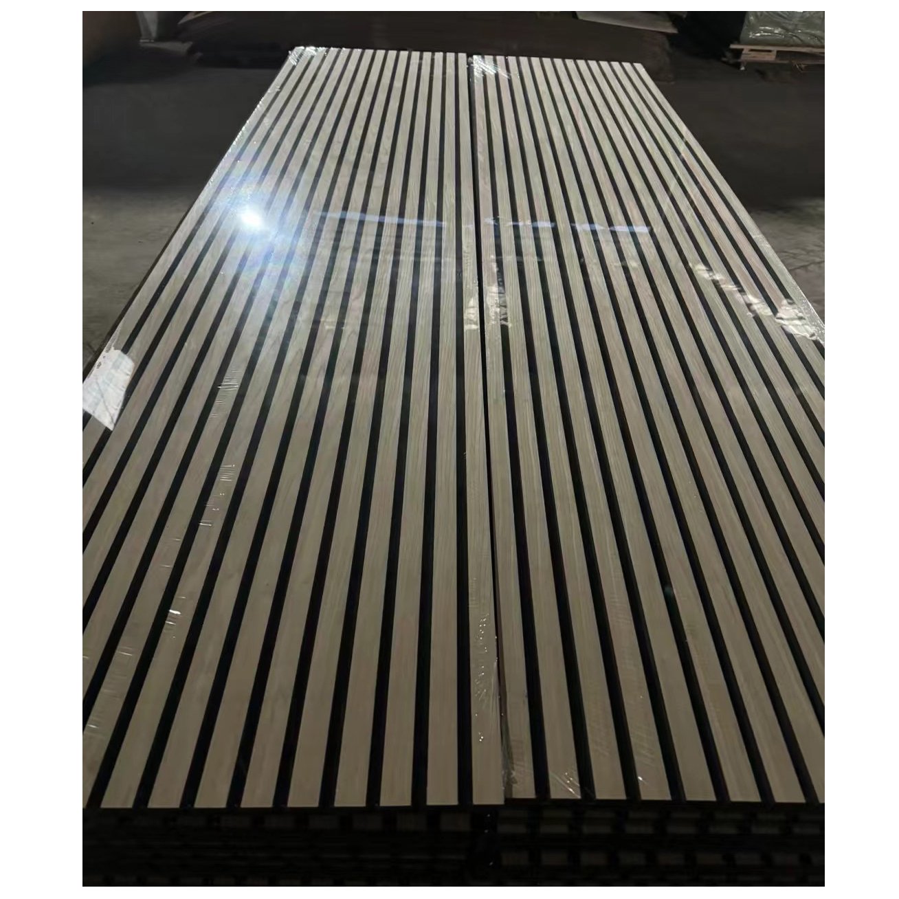 Akupanel Modern Interior Wood Acoustic Wall Panels Soundproof Slats for Apartment Sound Proof Wall Decoration