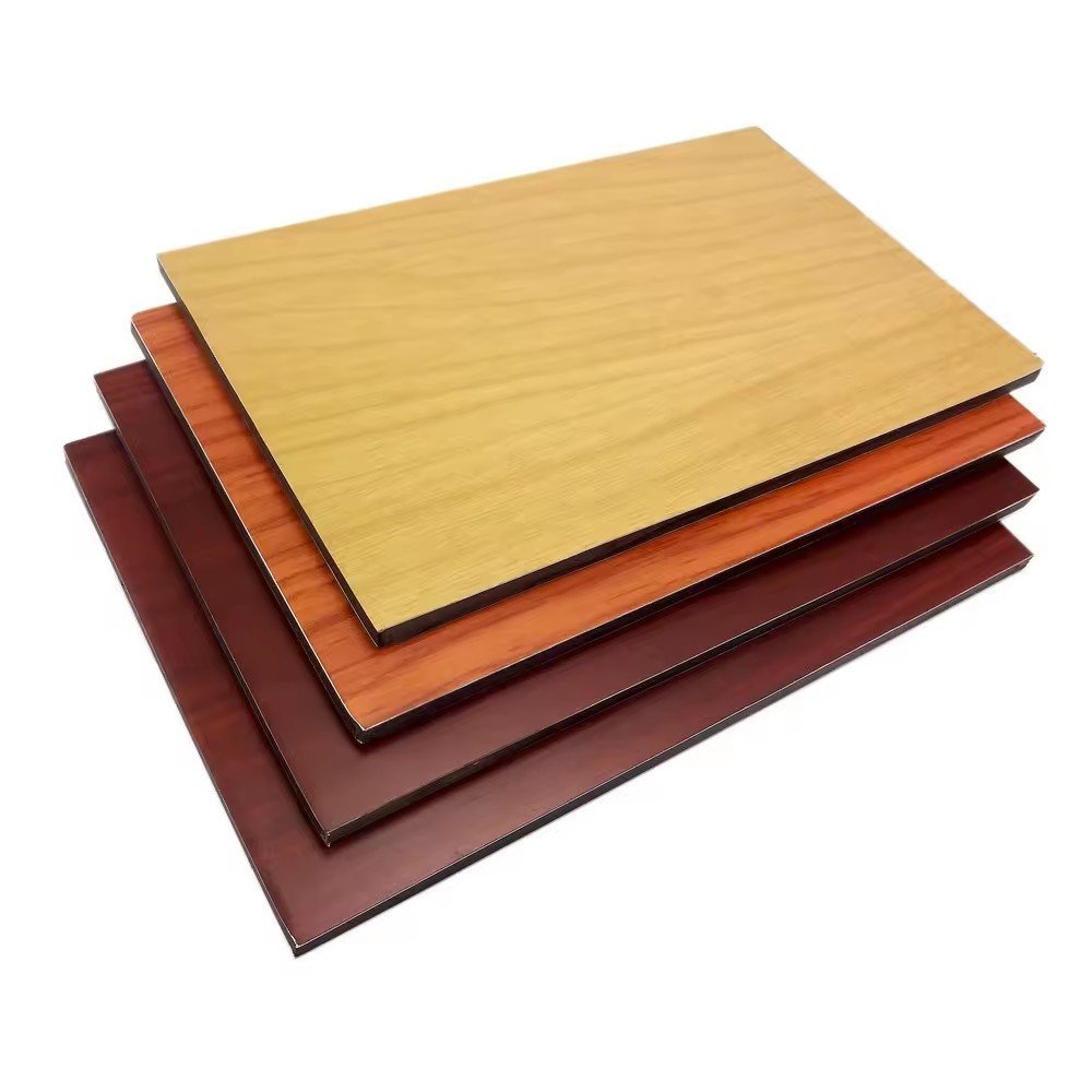 Scratch Resistant Wood Grain Wall Panel Wps Aluminum Film Lamin Panel For Decorative Insulated Wall Panel Modern Interior Design