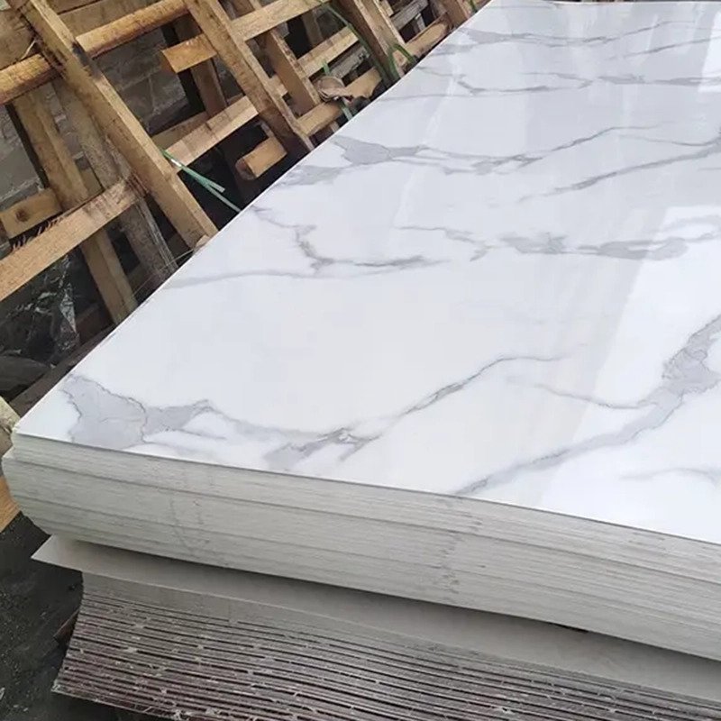Indoor High Glossy Bedroom Other Boards Waterproof Interior Decoration Design UV Marble Sheet Marble Wall Panels Boards