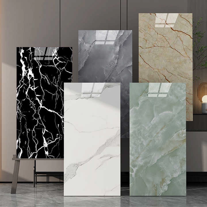 Staircase Background wall Composite sheet Marble board UV coating panel