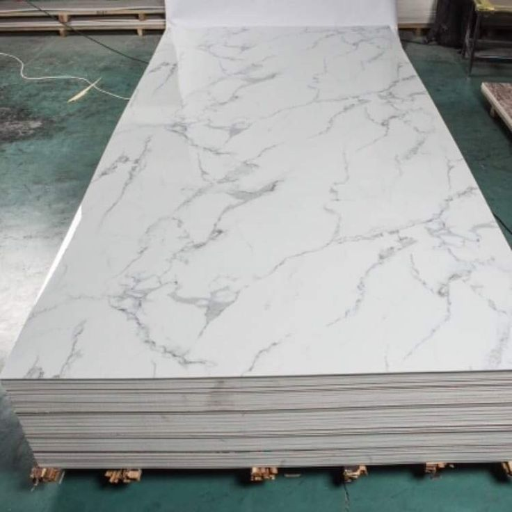 Staircase Background wall Composite sheet Marble board UV coating panel