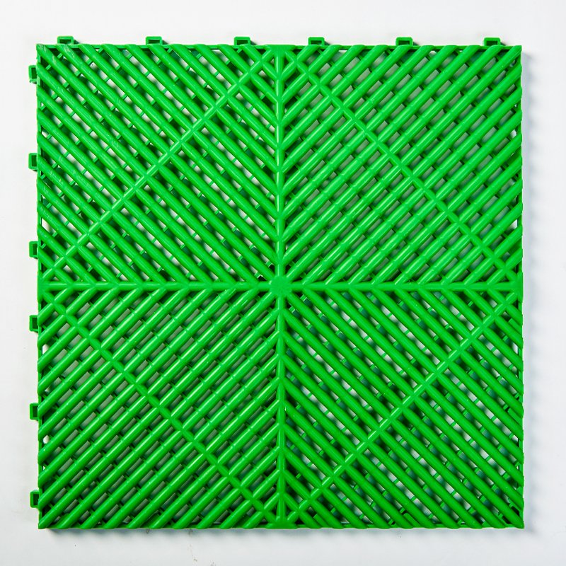 Non digging groove thickened splicing floor mat, leaking plastic grille, beauty shop anti slip and dust removal floor mat