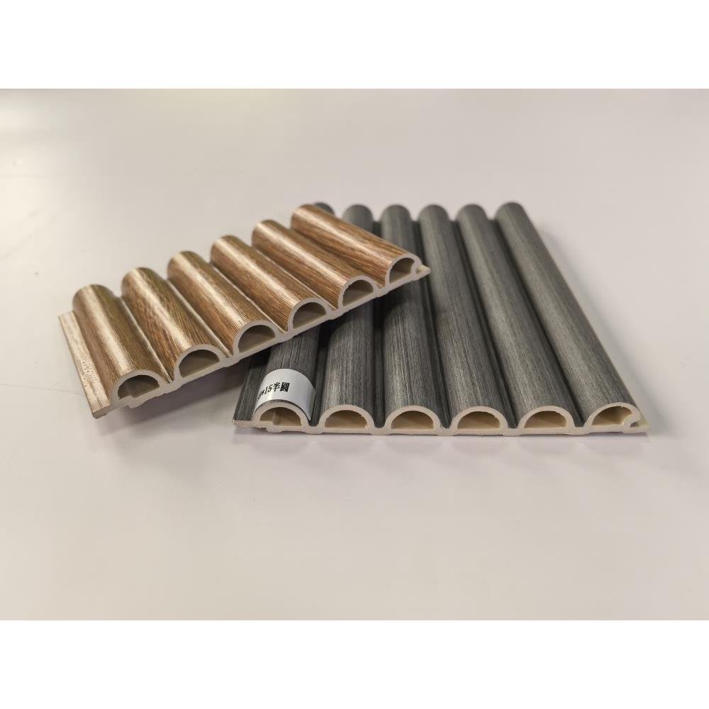 Factory Direct Price corrugated board Bamboo fiber wpc159x15 half circle single face corrugated board