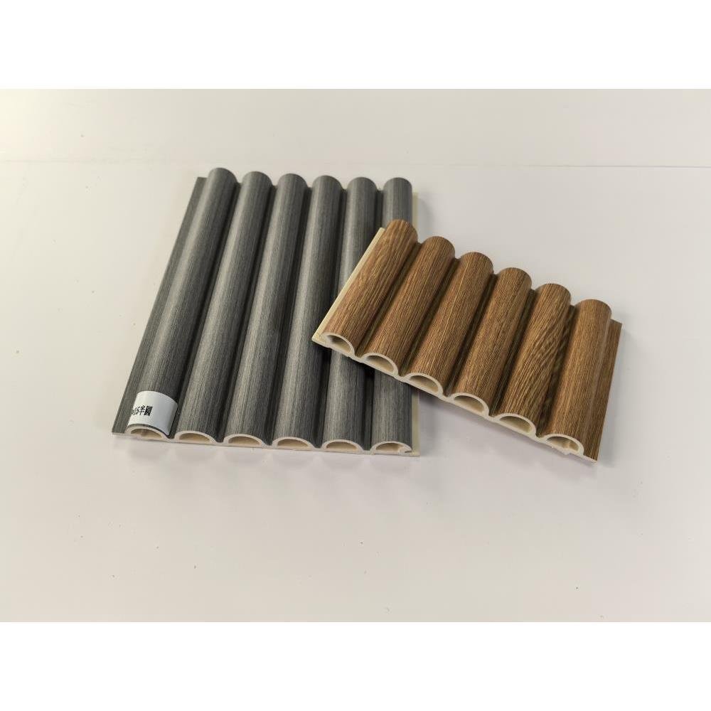 Factory Direct Price corrugated board Bamboo fiber wpc159x15 half circle single face corrugated board