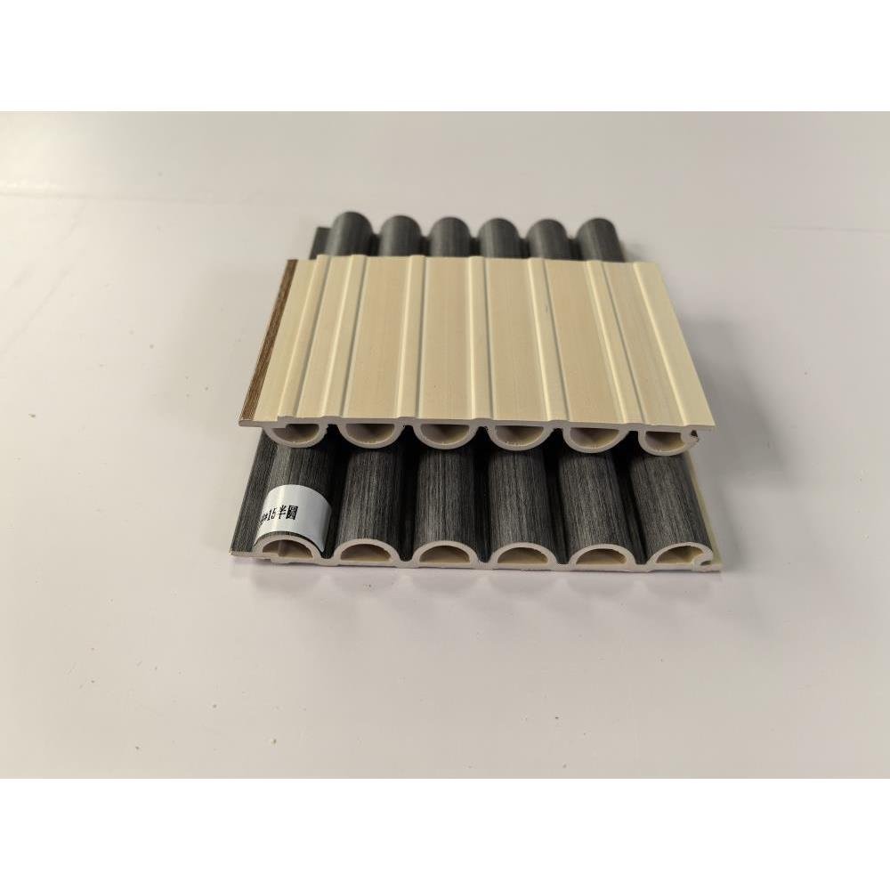 Factory Direct Price corrugated board Bamboo fiber wpc159x15 half circle single face corrugated board