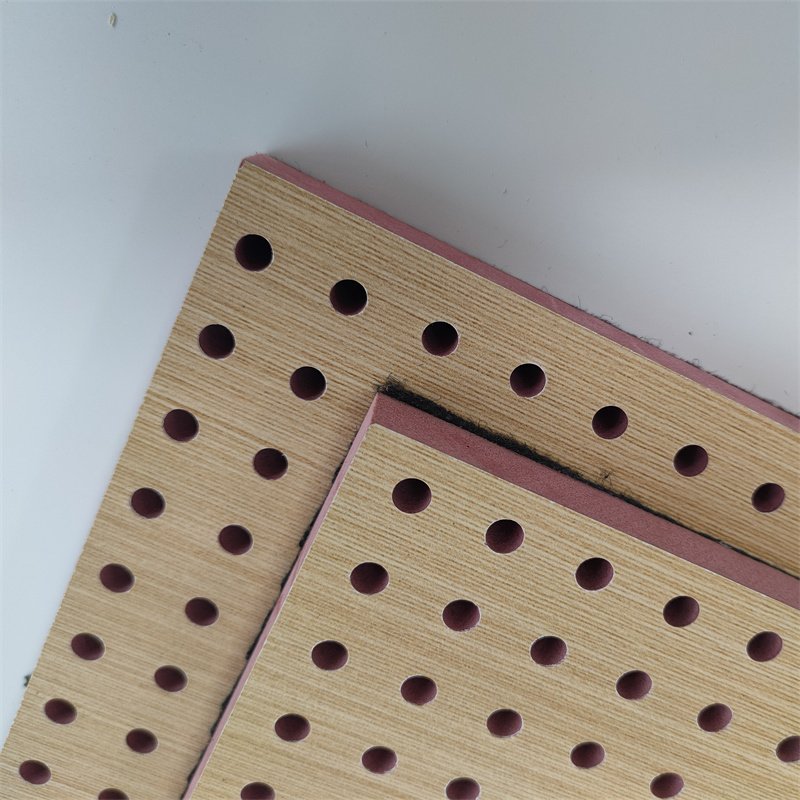 2024 hot sale wooden veneera acoustic panel strips grille sound-absorbing panels bar sound-absorbing