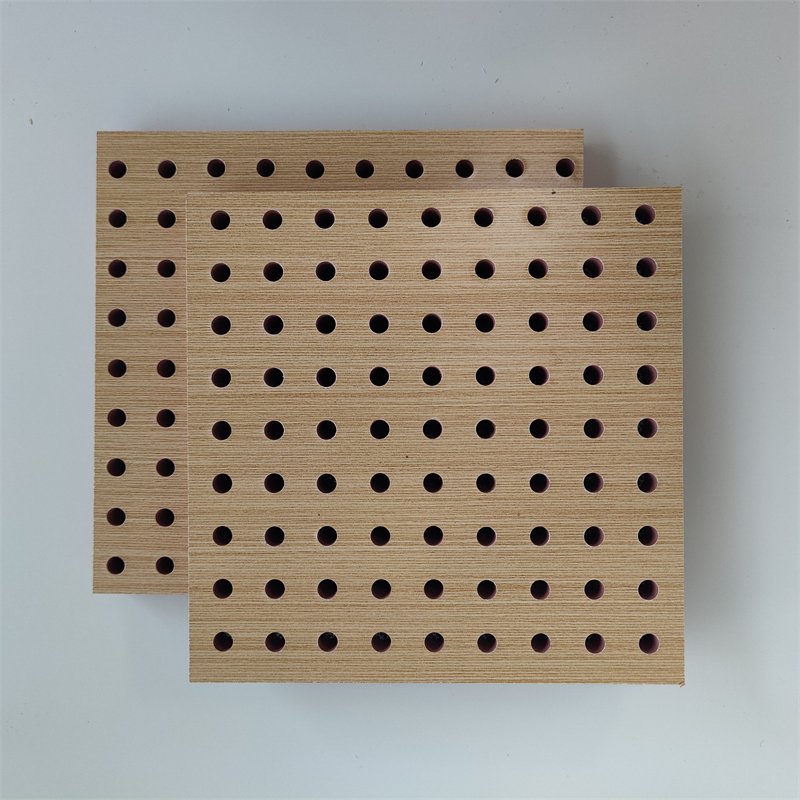 2024 hot sale wooden veneera acoustic panel strips grille sound-absorbing panels bar sound-absorbing