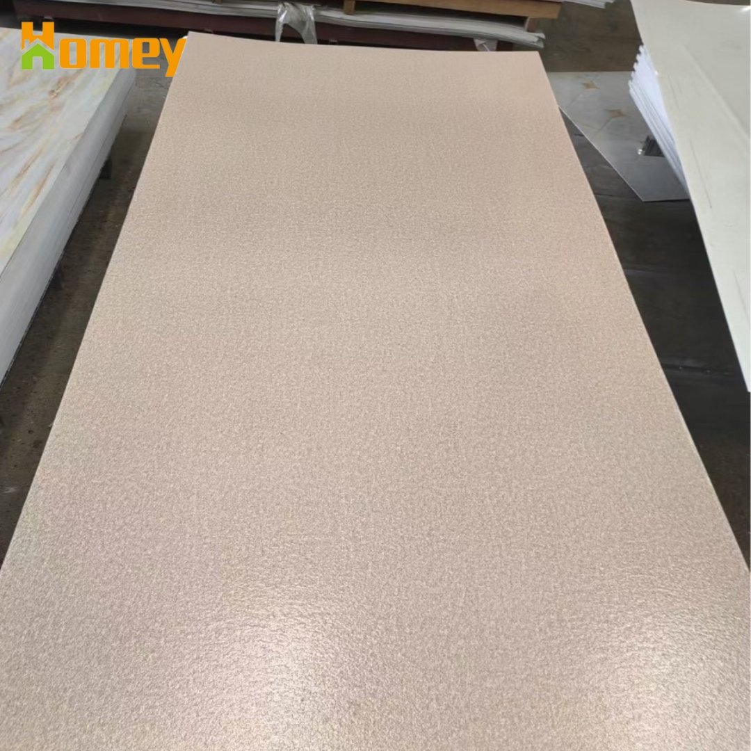 Interior environmental friendly waterproof high glossy PVC UV marble sheet PVC wall panel