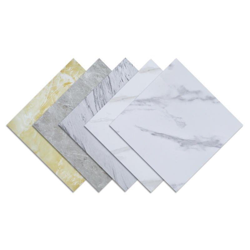Vinyl Oil proof Moisture-proof Adhesive 3D Marble Wallpaper Stickers Waterproof PVC Wall Panels for Home Decoration