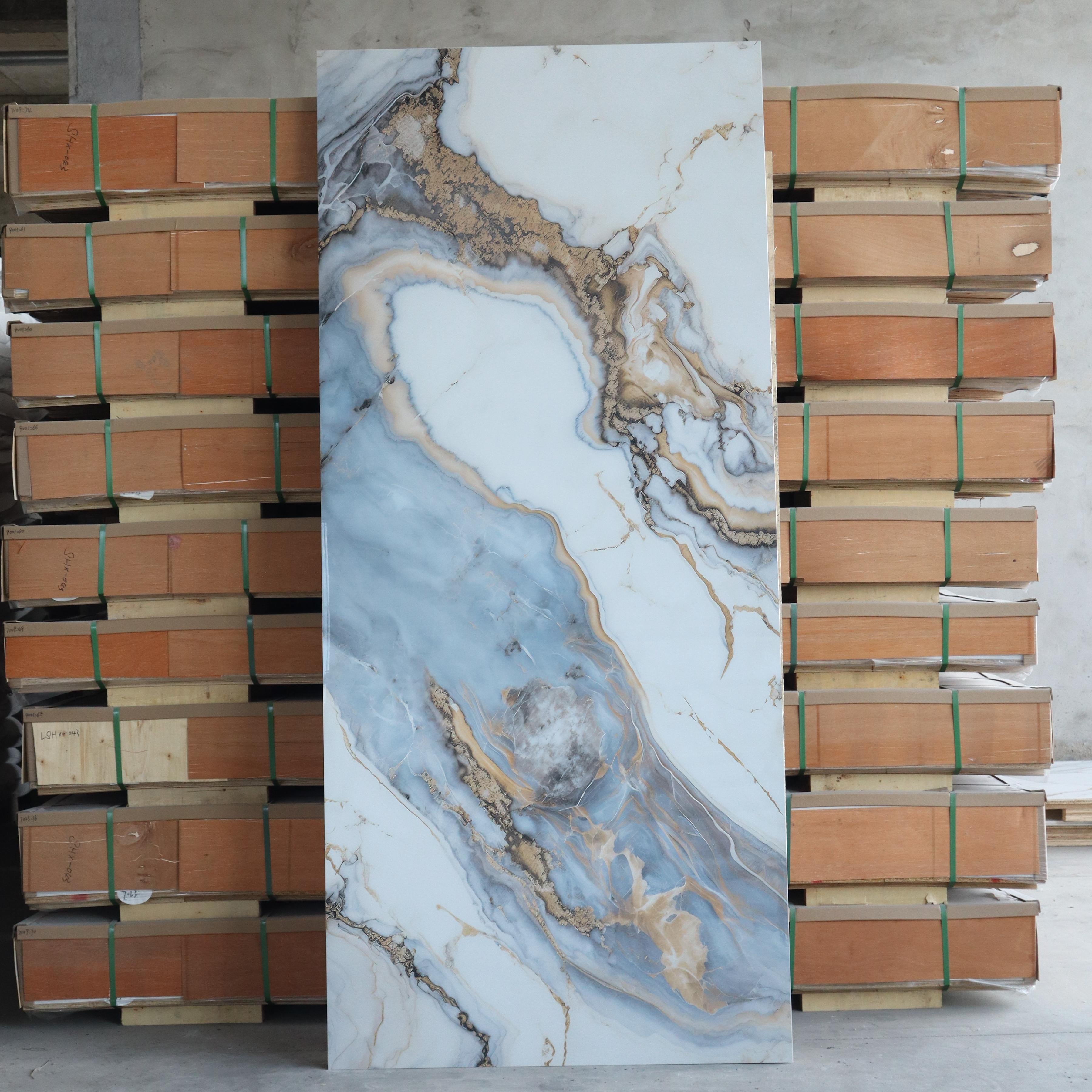 3mm/2.5mm/4mm waterproof SPC wall panel PVC other board pvc marble sheet