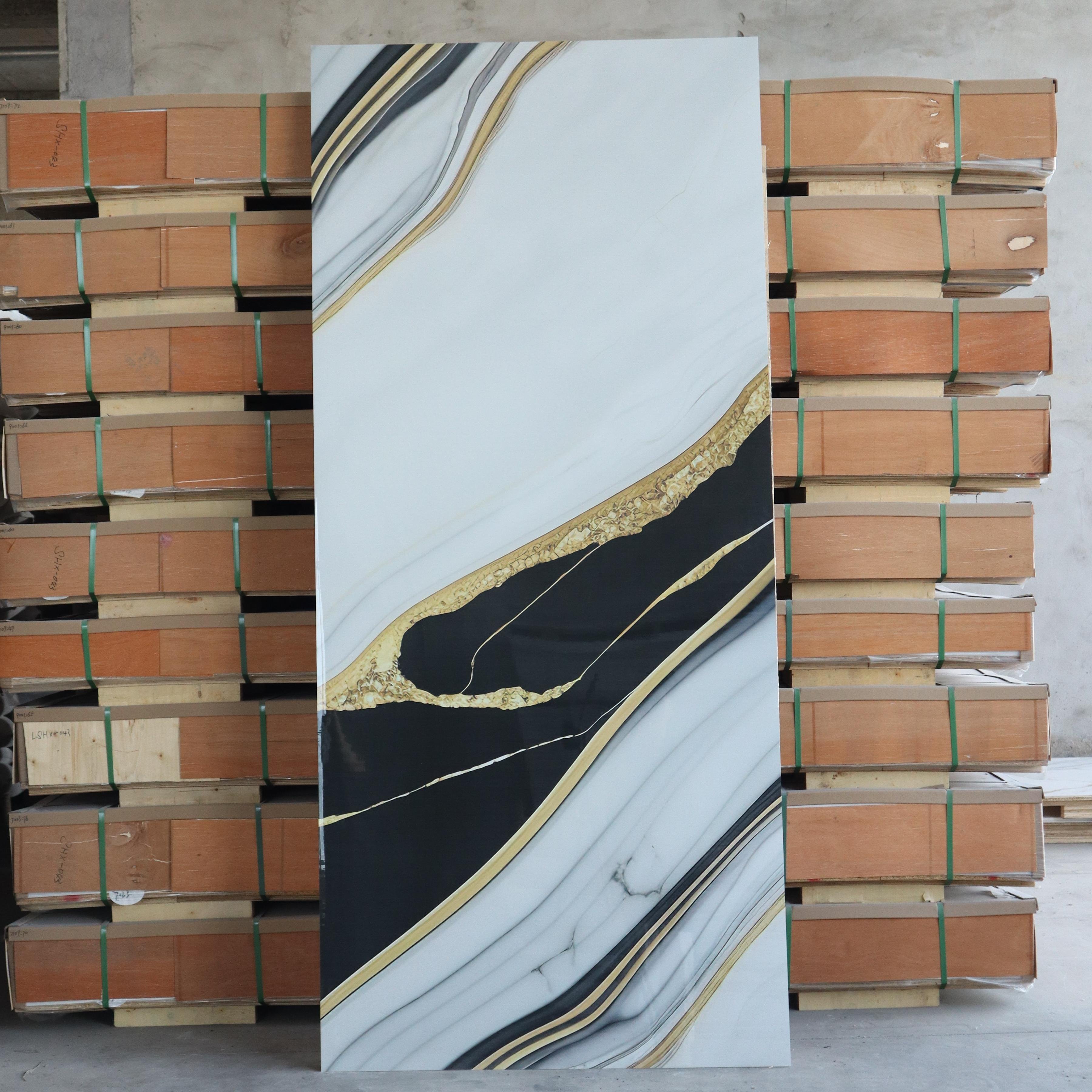 3mm/2.5mm/4mm waterproof SPC wall panel PVC other board pvc marble sheet