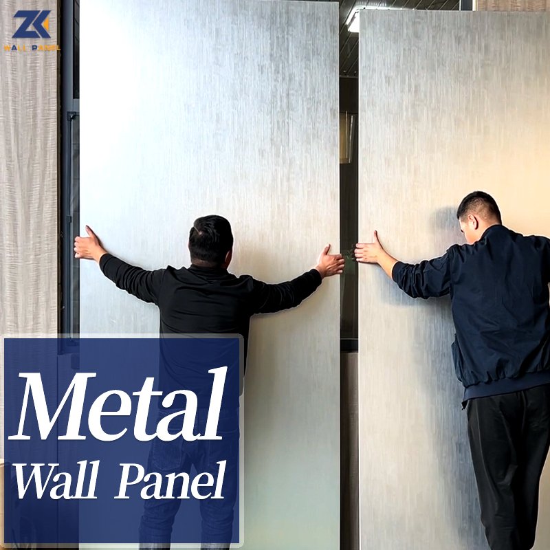 Bamboo Charcoal Metal Wood Veneer PVC Cladding Board Decorative WPC Panel Wall Sheet