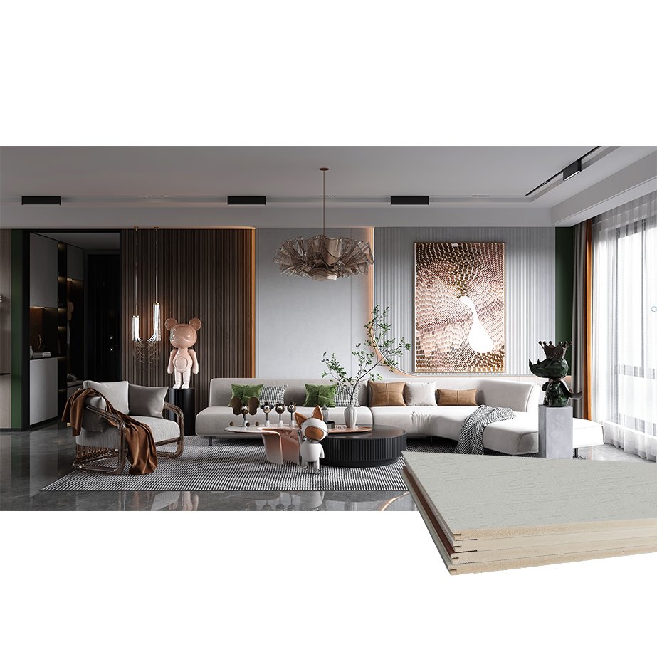 WPC Cladding Wall Plastic Panel Boards WPC Decoration For Living Room