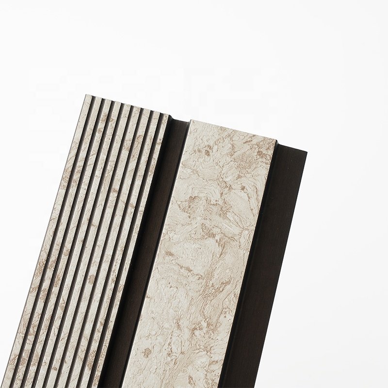 waterproof decor wall panel 3D fluted molding interior fluted slat ps boards sheets